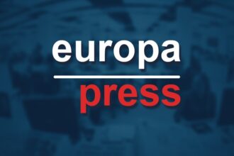 Donald Trump hablando en una rueda de prensa sobre el acuerdo con Irán