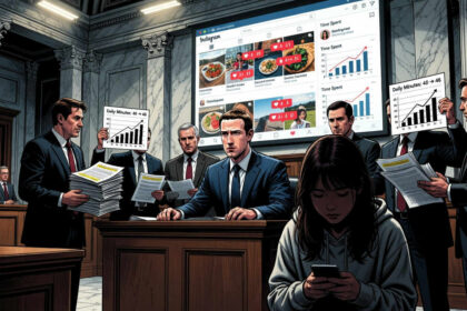 Instagram sube el tiempo de uso y enfrenta juicio por salud mental en adolescentes