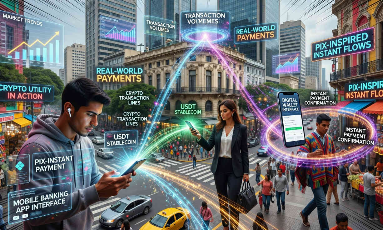 América Latina triplicó a EE.UU. en crecimiento de usuarios cripto durante 2025