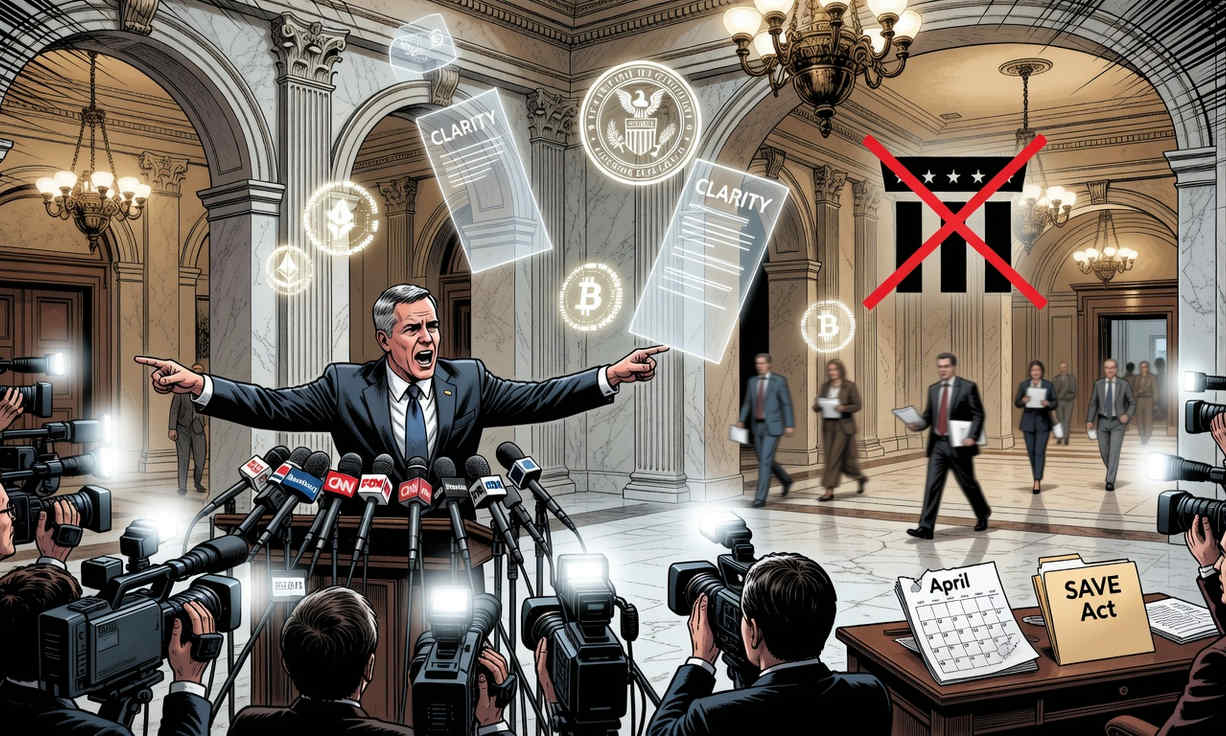 Senado de EEUU aplaza hasta abril debate sobre estructura del mercado cripto