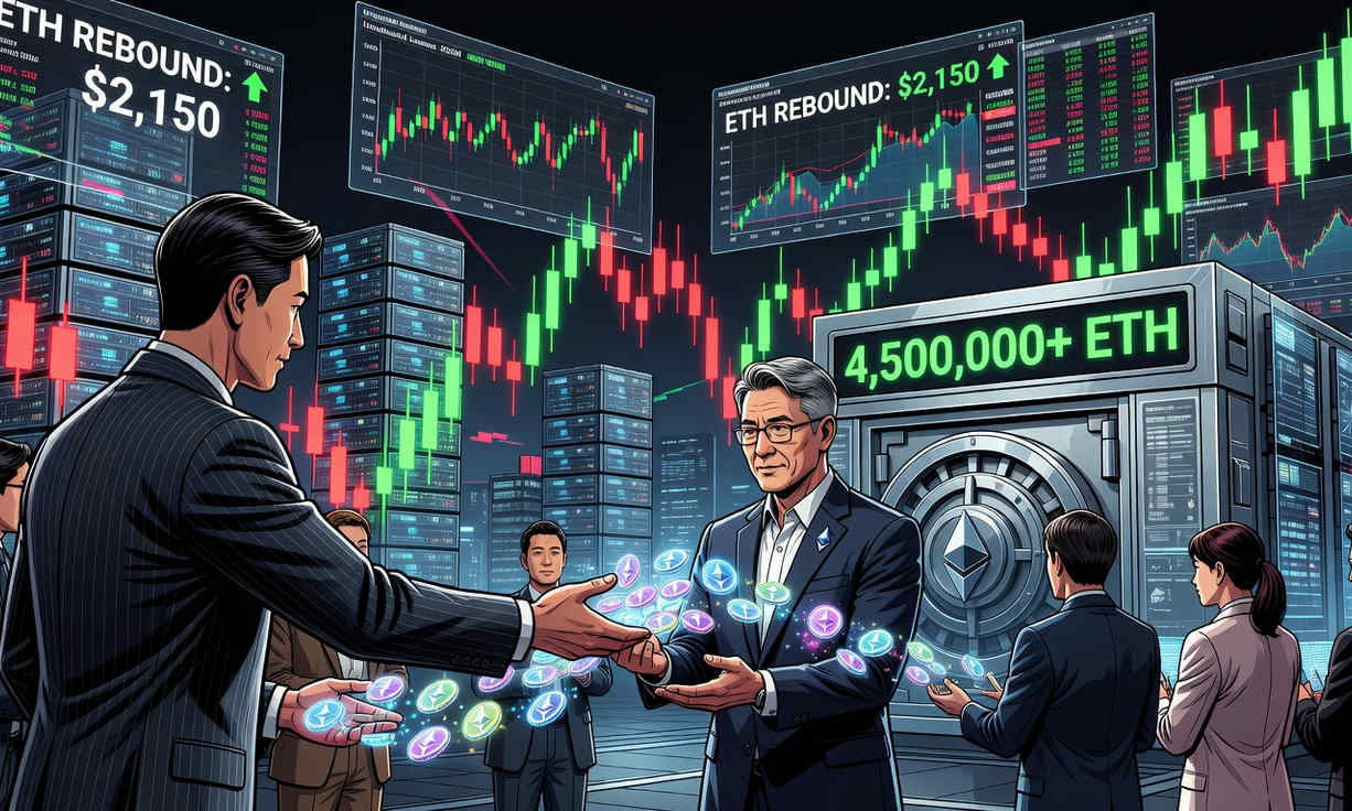 Fundación Ethereum vende 5.000 ETH a BitMine mientras ETH recupera los USD $2.000