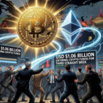 Fondos cripto captan USD $1.060 millones por tercera semana y EE. UU. lidera la demanda