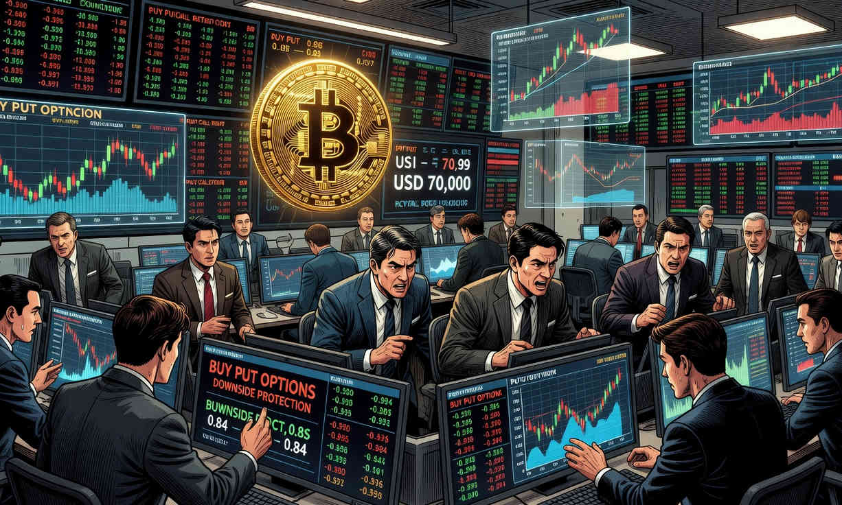 Bitcoin se estabiliza pero crece la demanda de cobertura bajista, afirma VanEck