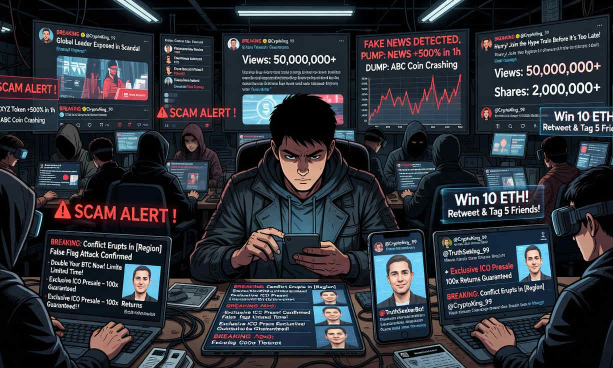 ZachXBT destapa red en X que usó publicaciones de guerra para impulsar estafas cripto
