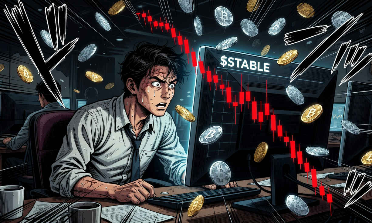 Stable ($STABLE) cae 2,32% en sesión volátil