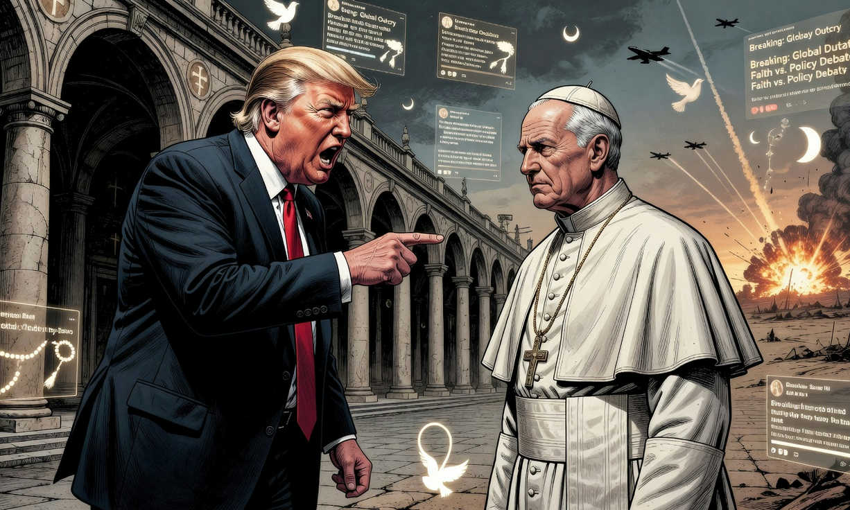 Trump arremete contra el papa León XIV por críticas a la guerra con Irán