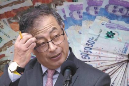 Imagen de un gráfico financiero con indicadores de crecimiento económico impulsado por el gasto público