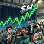 Gráfica de $H con un aumento del 39% en 24 horas