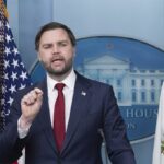 Vance en rueda de prensa en la Casa Blanca sobre acuerdo con Irán