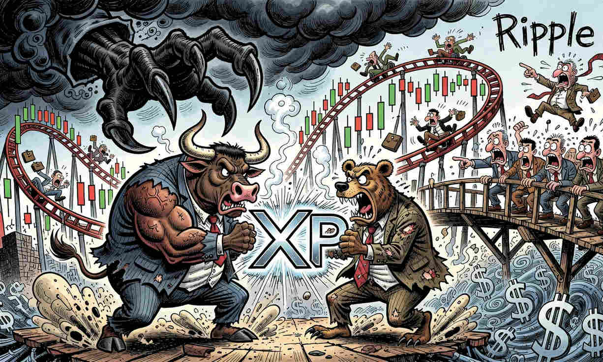 Gráfico de XRP con tendencia alcista del 2,87% en 24 horas