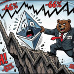 Gráfico de Ethereum con tendencia bajista y precio en $1.647,55