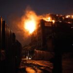 Destrucción en Kiev después de los ataques rusos