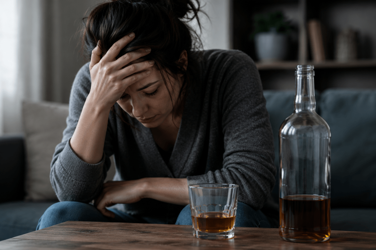 Una mujer murió por probables convulsiones al dejar el alcohol: las señales de alerta